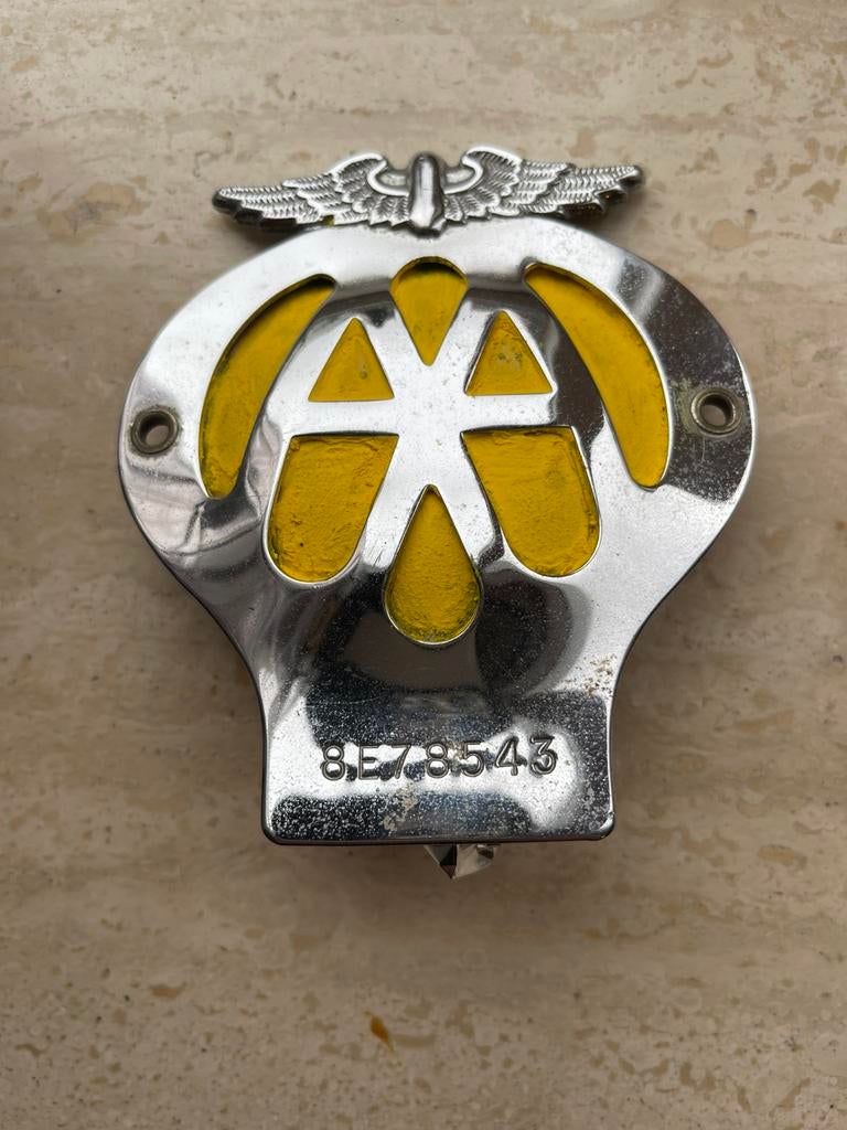 Schild/ bage/ embleem Engelse wegenwacht, Auto diversen, Auto-accessoires, Ophalen of Verzenden, Gebruikt