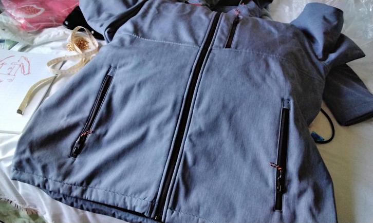 Kjelvik heren jas Kris Blauw XL Niew, HERFST, Kleding | Heren, Jassen | Winter, Nieuw, Maat 48/50 (M), Blauw, Ophalen of Verzenden