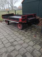 Platte wagen voor hooi of transport, Ophalen