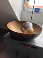 Bronzen Schaal met Accessoire, Huis en Inrichting, Woonaccessoires | Schalen en Manden, Ophalen, Overige materialen, Gebruikt