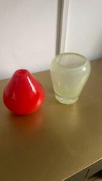 Dutz vaasjes, Overige kleuren, Ophalen of Verzenden, Minder dan 50 cm, Glas