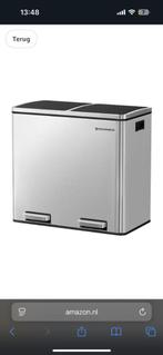 Nieuw prullenbak met klein beschadiging, Kunststof, Verzenden, Nieuw, Minder dan 10 liter