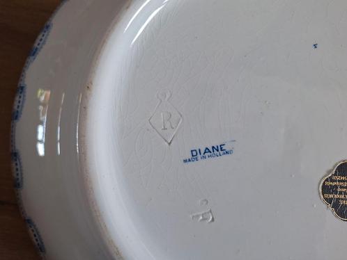 4-delig uniek antiek Diane lampetstel Petrus Regout, Antiek en Kunst, Antiek | Keramiek en Aardewerk, Ophalen of Verzenden