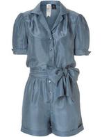 Silk jumpsuit playsuit blauw van Juicy Couture, Kleding | Dames, Ophalen of Verzenden