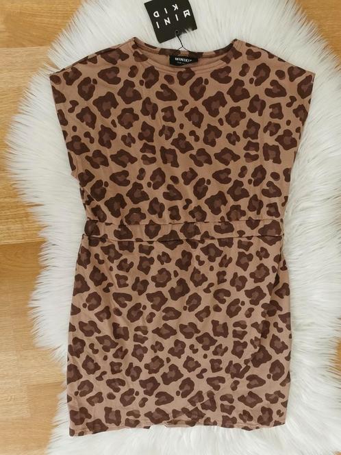 MiniKid Leopard Luipaard Jurkje Dress 134 - 140 Nieuw Tijger, Kinderen en Baby's, Kinderkleding | Maat 134, Nieuw, Meisje, Ophalen of Verzenden