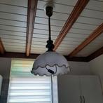 vintage glas, uittrekbaar, antiek, Huis en Inrichting, Lampen | Hanglampen, Ophalen, Zo goed als nieuw, Glas, Minder dan 50 cm