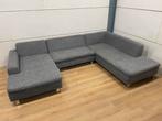 Mooie luxe grijze U bank - GEREINIGD!!!