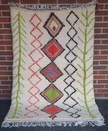 Vintage berber vloerkleed 105x150 cm  beschikbaar voor biedingen