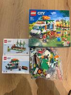 Lego 60345	Boerenmarkt wgen	City, Ophalen of Verzenden, Zo goed als nieuw, Complete set, Lego