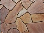 muurbekleding flagstones Brasil Rosso Kwartsiet 1,5-3 cm dik, Tuin en Terras, Ophalen, Nieuw, Overige typen
