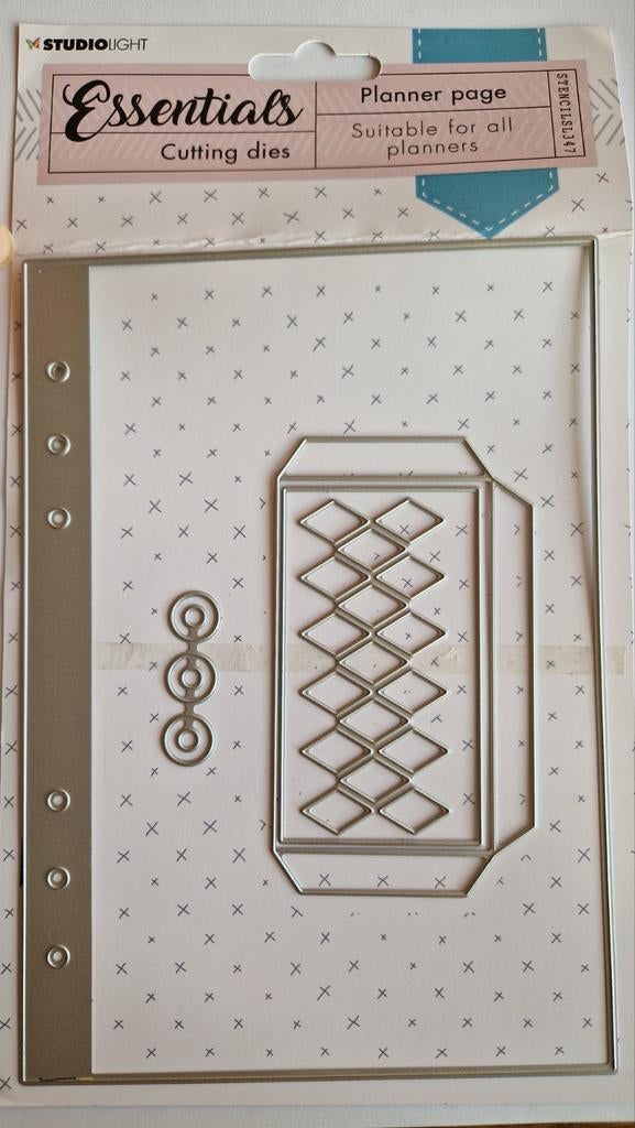 Studio Light Essentials Planner Pagina Snijmallen, Ophalen of Verzenden, Nieuw, Frame of Mal, Overige merken