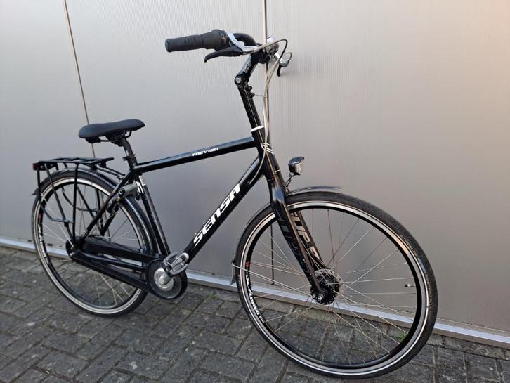 Sensa jongens fiets /50cm, Fietsen en Brommers, Fietsen | Jongens, Zo goed als nieuw, 26 inch of meer, Handrem, Versnellingen