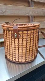 Vintage picknickmand met draagriem, Ophalen of Verzenden, Gebruikt