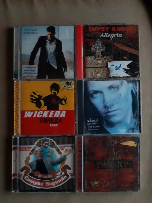 Pakket 6 cd's gypsy kings compay segundo Peter Andre e.a., Cd's en Dvd's, Cd's | Overige Cd's, Ophalen of Verzenden