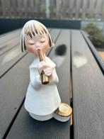 Goebel Kerstengel Porselein met Goud, Antiek en Kunst, Ophalen of Verzenden