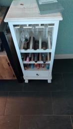 Leuk drankenkastje, Huis en Inrichting, 5 tot 15 flessen, Ophalen of Verzenden, Zo goed als nieuw, 75 cm of meer