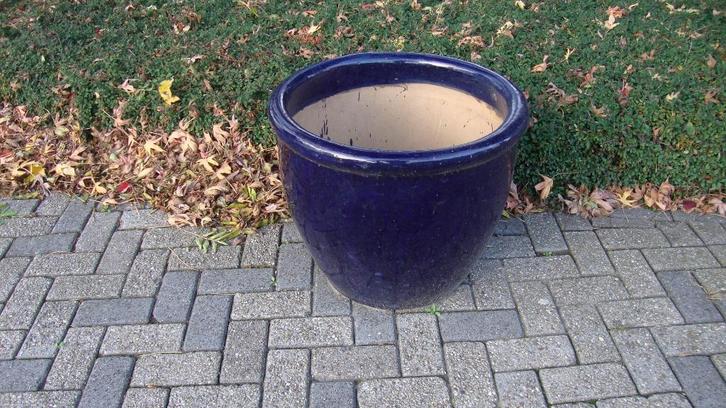 Grote Aardewerk Potten, Tuin en Terras, Bloembakken en Plantenbakken, Zo goed als nieuw, Steen, Binnen, Balkon, Tuin, 30 tot 60 cm