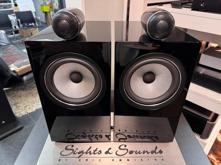 High End B&W 705s2 monitor luidsprekers, Audio, Tv en Foto, Luidsprekers, Gebruikt, Front, Rear of Stereo speakers, 120 watt of meer