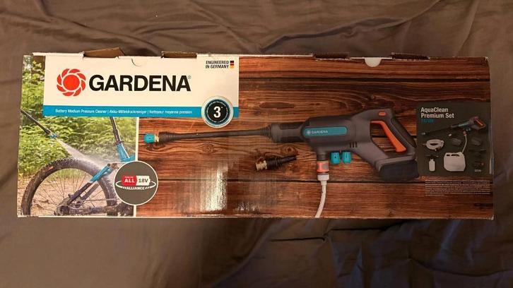 GARDENA AquaClean Premium Set, Tuin en Terras, Hand-tuingereedschap, Zo goed als nieuw, Ophalen of Verzenden