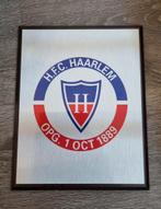 DIBOND LOGO HFC HAARLEM OP HOUT VOETBAL, Ophalen of Verzenden, Zo goed als nieuw, Overige binnenlandse clubs