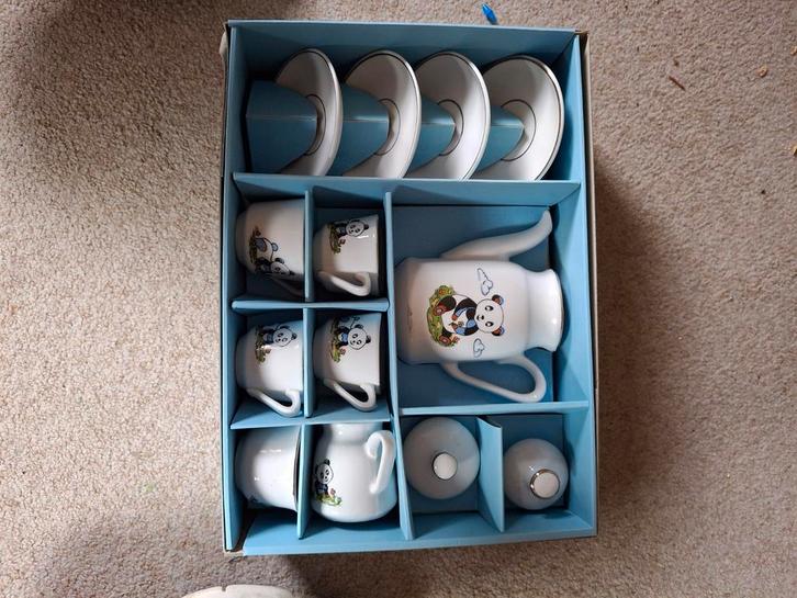 Schattig Panda Speel Serviesje, Kinderen en Baby's, Speelgoed | Overig, Gebruikt, Ophalen