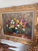 Schilderij jean jack foulon , pracht stuk, goud brocante, Ophalen