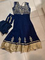 Nieuwe indiase churidaar/ anarkali, Kleding | Dames, Ophalen of Verzenden, Zo goed als nieuw, Blauw, Overige typen
