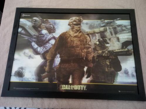 Poster Call of Duty, Verzamelen, Posters, Gebruikt, A1 t/m A3, Rechthoekig Staand, 3D, Met lijst, Ophalen of Verzenden