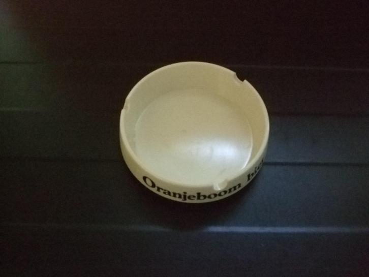 Oranjeboom bier asbakje (nr.1) met lucifers, Verzamelen, Biermerken, Nieuw, Overige typen, Oranjeboom, Ophalen of Verzenden