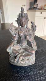 Bronzen beeldje tara, Ophalen of Verzenden, Brons