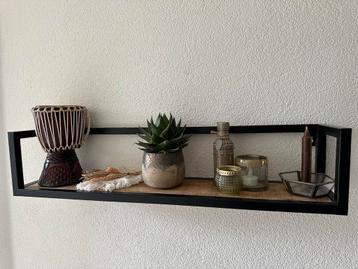 Wandrek - Wandplank Mangohout - Zware kwaliteit - NIEUW beschikbaar voor biedingen