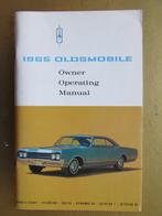 1965 OLDSMOBILE Owner's Manual Full-Size modellen, Engels, Ophalen of Verzenden