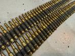 patroonband met lege afgeschoten hulzen 5.56, Ophalen of Verzenden, Landmacht, Nederland, Hulzen of Bodemvondsten