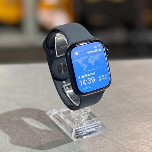 Apple Watch Series 8 GPS aluminium 45 mm 2022 | ZGAN, Sieraden, Tassen en Uiterlijk, Smartwatches, Zo goed als nieuw