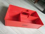 Lego sorteerbak opbergbak rood met handvat, Ophalen of Verzenden, Gebruikt