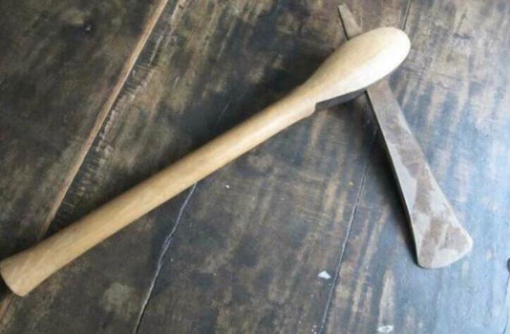 Kuba brousse - Axe collectie Antropoloog Congo 1940, Antiek en Kunst, Kunst | Niet-Westerse kunst, Ophalen of Verzenden
