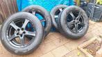17 inch Borbet velgen met winterbanden, Auto-onderdelen, Banden en Velgen, Velg(en), 17 inch, 225 mm, Winterbanden