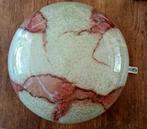 Vintage glazen plafondlamp art deco stijl, Ophalen, Gebruikt, Glas