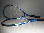 2 stuks squash rackets ,59cm ,173gr (bespannen gewicht) beid, Sport en Fitness, Squash, Ophalen of Verzenden, Zo goed als nieuw