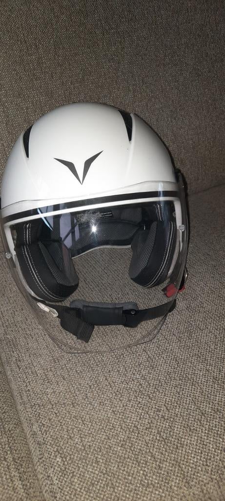 Dames helm novic, Fietsen en Brommers, Brommerhelmen, Ophalen of Verzenden, Zo goed als nieuw, Extra small of kleiner, Novic