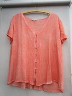 Blouse PAPRIKA mt  48 licht  oranje, Verzenden, Maat 46/48 (XL) of groter, Oranje, Zo goed als nieuw