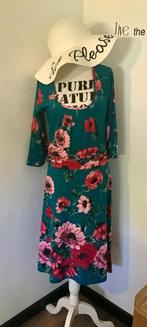 Schitterende jurk maat L 40 merk King Louie Kleur petrol blo, Kleding | Dames, Jurken, Blauw, Maat 42/44 (L), Ophalen of Verzenden
