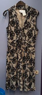 Joseph Ribkoff zwart wit gebloemde glitter jurk 40 nr 40469, Kleding | Dames, Jurken, ., Zwart, Joseph Ribkoff, Ophalen of Verzenden