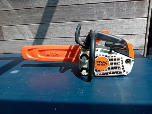 Kettingzaag benzine Stihl 35cm MS 192 T, Tuin en Terras, Hand-tuingereedschap, Gebruikt, Overige soorten, Ophalen of Verzenden