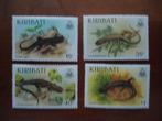 Reptiel skink Kiribati 1987, mi. 493-96 postfris, Ophalen of Verzenden, Postfris, Dier of Natuur
