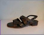 bruine leren peca sandalen, Ophalen of Verzenden, Nieuw, Bruin, Sandalen of Muiltjes