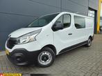 Renault Trafic 1.6 dCi L2H1 DC Airco navi 125 PK euro 6, Auto's, Origineel Nederlands, Te koop, 5 stoelen, Gebruikt