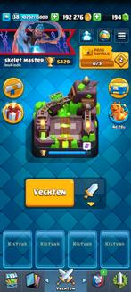 Clash Royale account 2016 met zeldzame cosmetics, Nieuw, Vanaf 7 jaar, Avontuur en Actie, 2 spelers