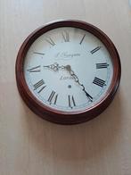 Grote klok..55cm doorsnee, Ophalen, Zo goed als nieuw, Analoog, Wandklok