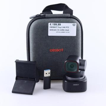 OBSBOT Tiny 2 4K PTZ webcam | In nettte staat beschikbaar voor biedingen